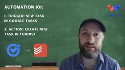 Introduction to Google Tasks Todoist Sync workflow, powered by Workload.