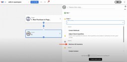 Setting 'Retrieve All Inventory' in Squarespace to enable product matching from Zettle sales data