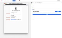 Provide Mailchimp API Key and Data Center to connect Mailchimp to Workload.