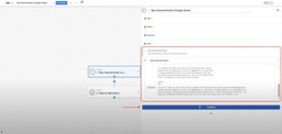 Review the details of a starred Gmail email successfully pulled into the workflow.