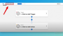 Create a title for your Trello Google Calendar automation.