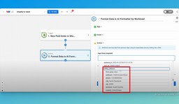 Select the array that contains the data that you need in the Input Data box.