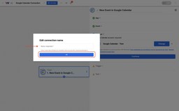 Enter a name to identify your new connection.