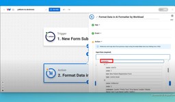 Map the &quot;answers&quot; data from the Jotform trigger as the Input Data.