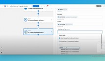 Map the data you want to use from the Outlook trigger to create the new  event in Google Calendar.