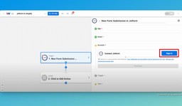 Click Sign in to securely connect your Jotform account to Workload.
