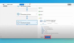 Test the &quot;Send Email&quot; step.