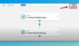 Activate your completed Instant Slack Alerts workflow.