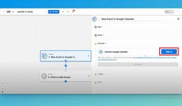 Click &quot;Sign in&quot; to securely connect your Google Calendar account to Workload.