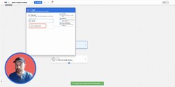 Selecting Google Gmail as the trigger app inside the Workload Editor.