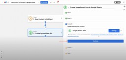 Connect your Google Sheets account to Workload to Sync HubSpot Contacts to Google Sheets.
