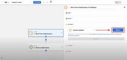 Click Sign in to securely connect your HubSpot account to Workload.