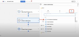 Use the AI Formatter from the tools tab to reformat dates or text between workflow steps.