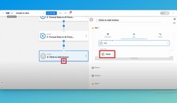 Add a new step and choose Slack as the app.