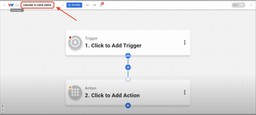Click in the title box to give your Google Calendar to Slack Status workflow a new name.
