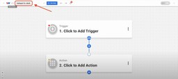Name your &quot;HubSpot Form Submissions into Slack Messages&quot; workflow.