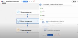 Run a test to confirm the name fields split correctly before syncing Calendly invitees to HubSpot contacts.