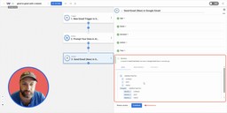 Confirming a successful Gmail automation test and continuing to activate the workflow in Workload.