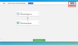 You have now completed building a Gmail Email to Slack Channel workflow.