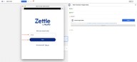 Enter your Zettle account email to continue connecting your account.