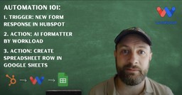 Introduction to HubSpot Form Submissions to Google Sheets workflow.