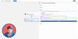 Entering the AI Wizard prompt “pull out all of the answers and turn into an object” to reformat Google Form response data.
