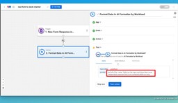 Enter the AI prompt to format the data.