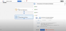 Test the AI Formatter action.