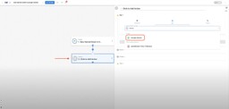 Add an action step and search for Google Sheets to log data from Gmail.