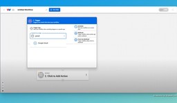 Setup your trigger by choosing &quot;Google Gmail&quot; in the Trigger App box.