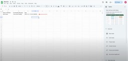 Track Slack Mentions in Google Sheets Automatically 💬 with test data showing the offender’s name, message, and timestamp logged in the spreadsheet.