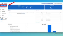 Click &quot;Create Workflow&quot; in Workload  to start building your Shopify Orders to Google Sheets Sync workflow.