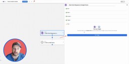 Testing the Google Forms trigger in Workload to pull recent response data automatically.