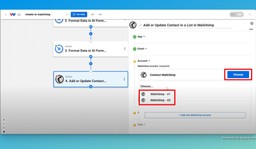 Securely connect your Mailchimp account to Workload.