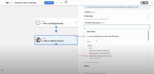 Mapping the leadβs email address from Odoo into Mailchimp contact fields.