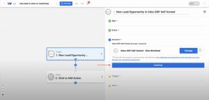 Connecting an Odoo ERP Self Hosted account to Workload automation.